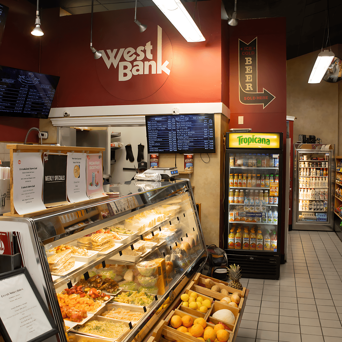 Welcome to West Bank Gourmet Deli